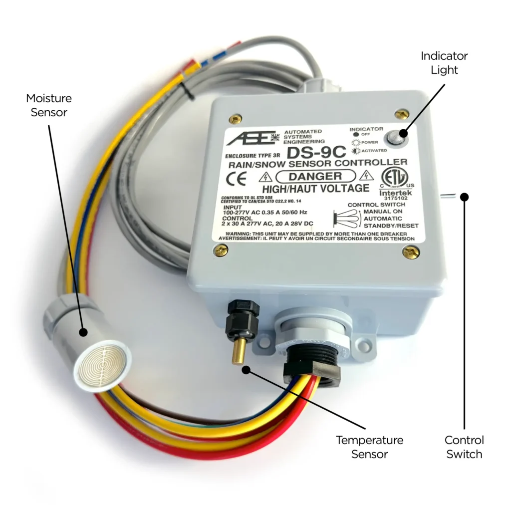 Dual Heat Tape Controller with Sensor (DS9-C) - Image 2
