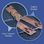 Copper Slate & Cedar Roof Clips