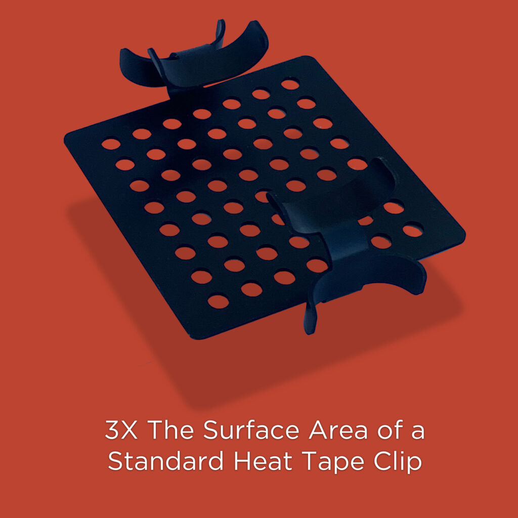 Double-Cradle Oversized Heat Tape Clip - Image 2