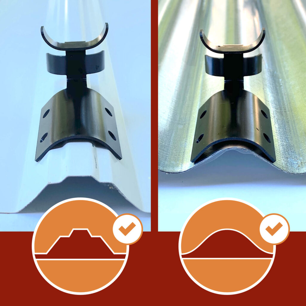 Metal Roof Clips for Heat Tape - Image 2