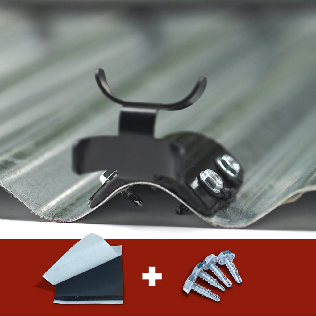 Metal Roof Clips for Heat Tape - Image 4
