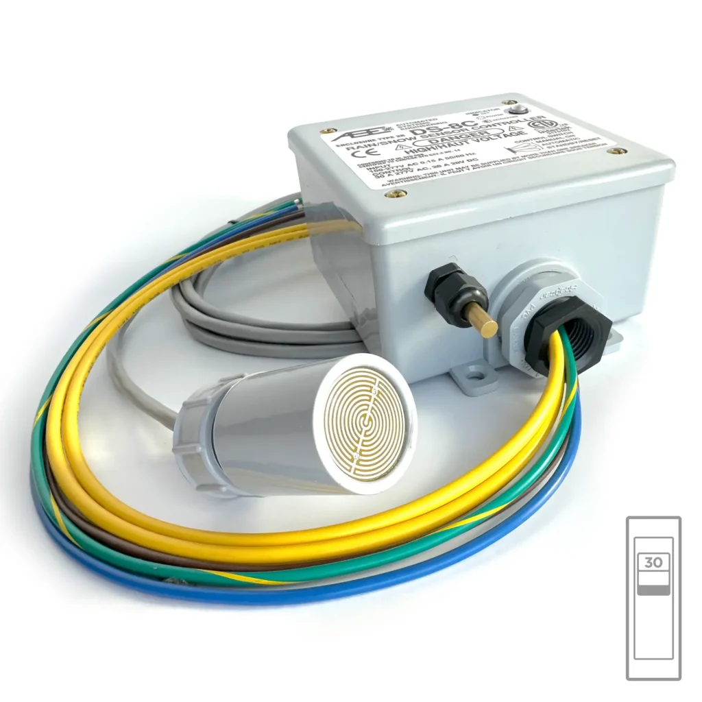 Single Heat Tape Controller with Sensor (DS8-C)