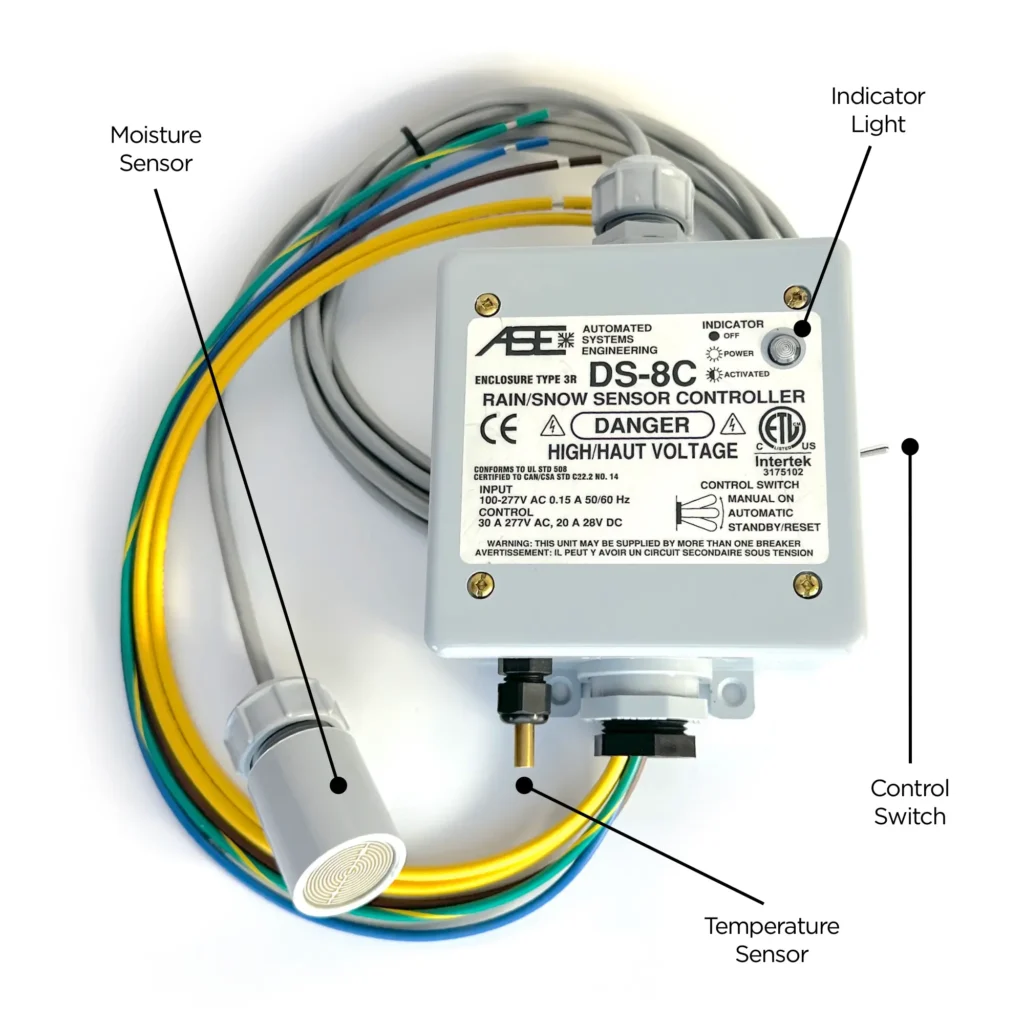 Single Heat Tape Controller with Sensor (DS8-C) - Image 2
