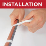 Heat Tape Pipe Installation Tape